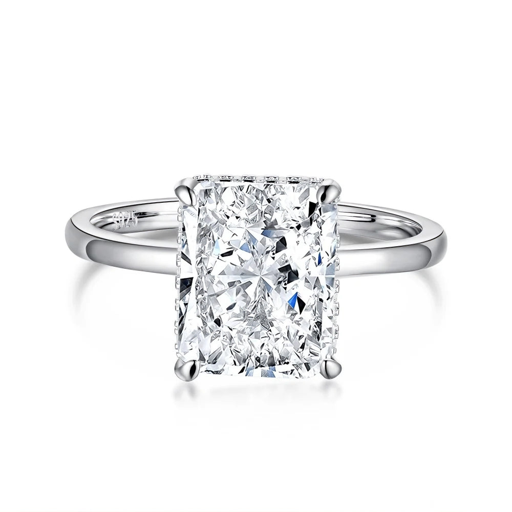 4.0 CT Radiant Yara Ring (Solitare)