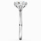 3.5 CT Solitaire Cut Gleam of Infinity Ring MG Essence