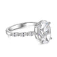 3.5 CT Oval Classical Cut Ring