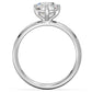 3.5 CT Solitaire Cut Gleam of Infinity Ring MG Essence