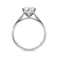 Heart Cut Solitaire Ring