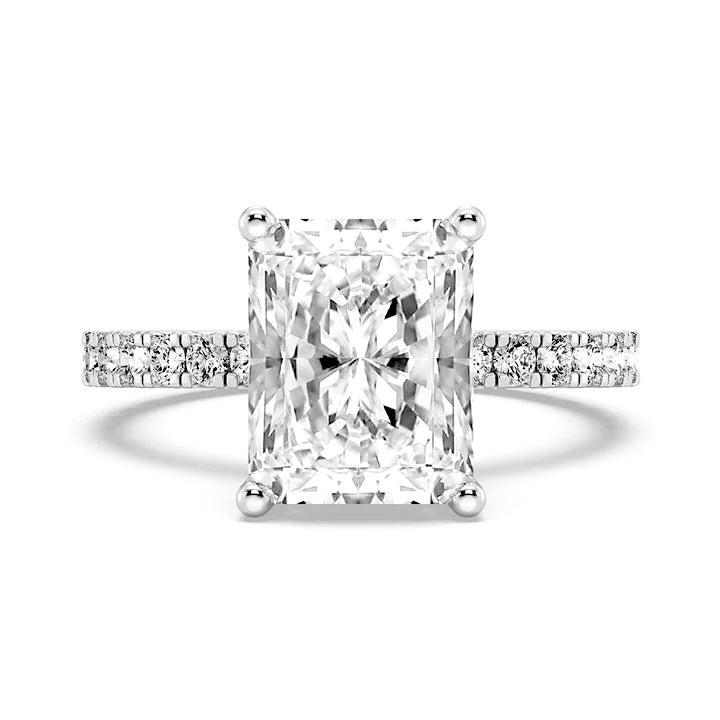 3.5 CT Square Radiant Tropez Ring